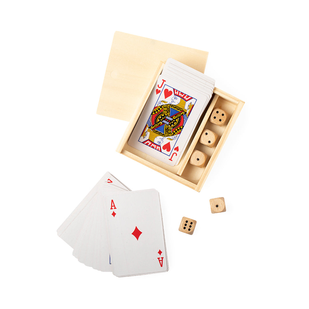 Spelset Pelkat beige Graveren
