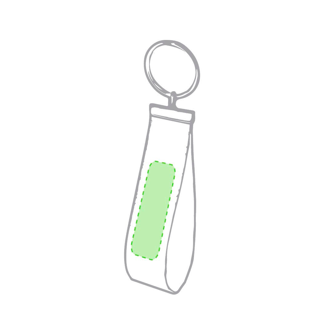 Sleutelhanger Tofin zwart 1 kleur