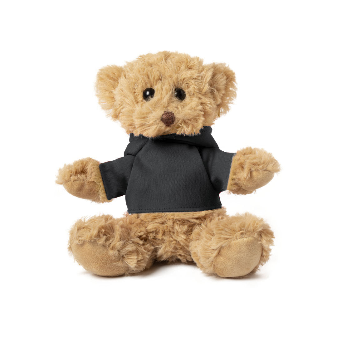 Teddy Loony zwart onbedrukt