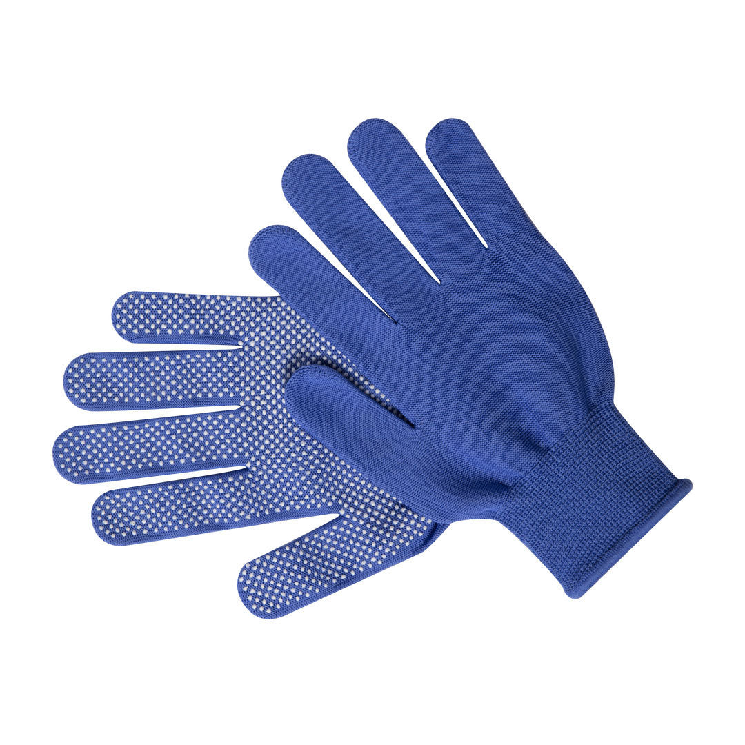 Gloves Hetson blauw onbedrukt