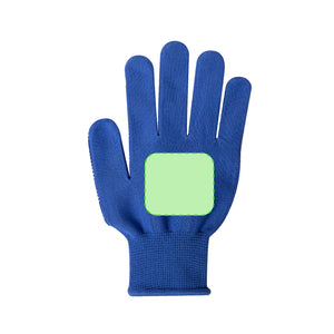 Gloves Hetson groen 1 kleur