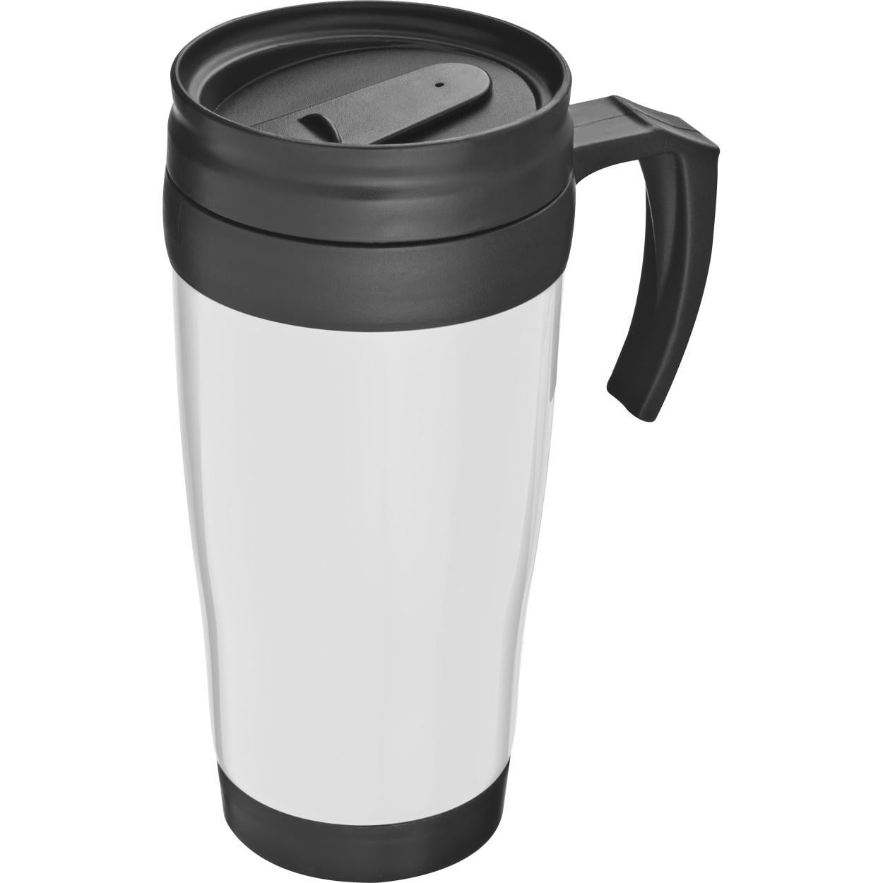 Kunststof drinkbeker met afsluitbare deksel- 0,4L sample