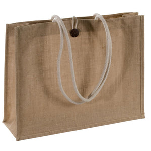 Grote jute tas bedrukken