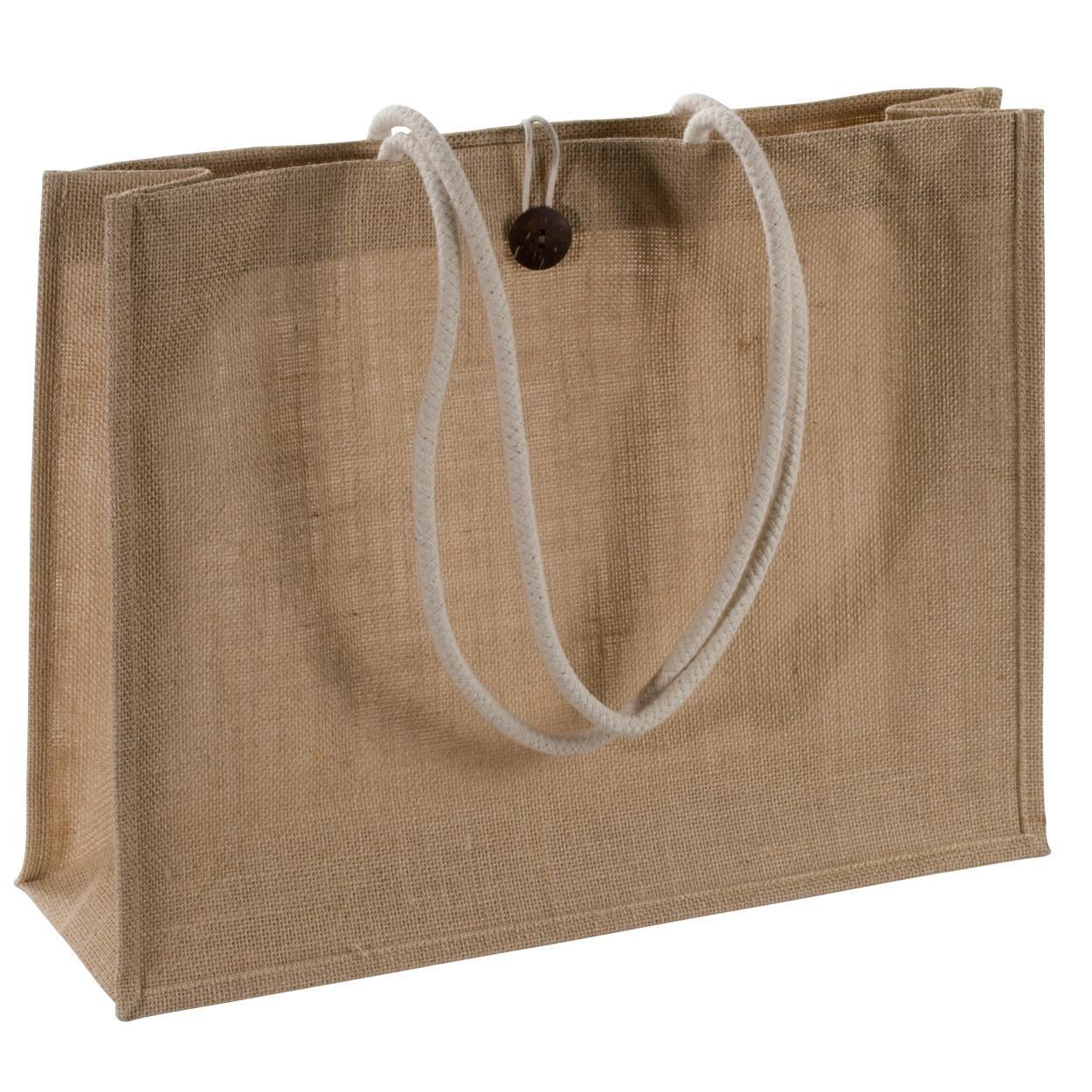 Grote jute tas sample