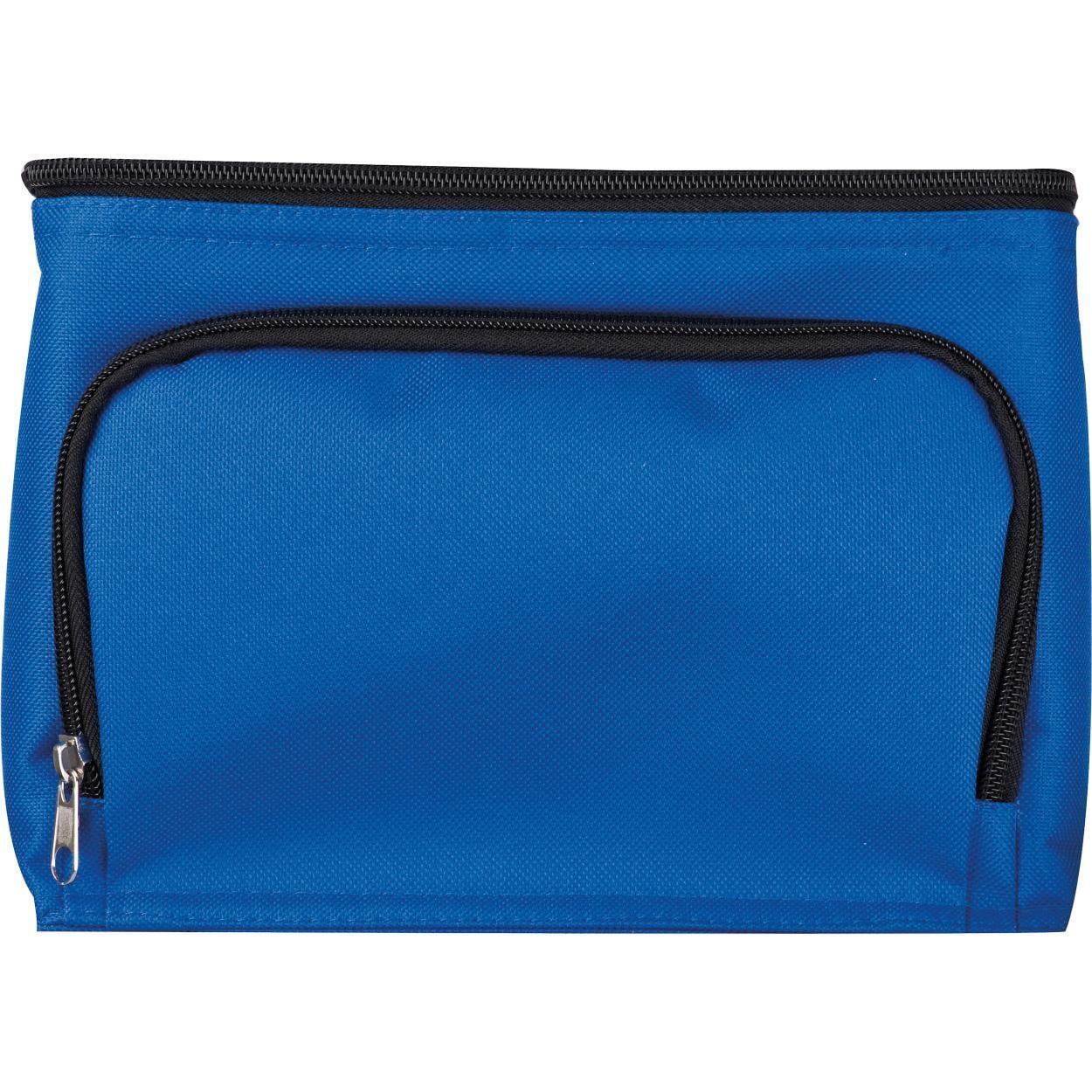 Koeltas van 210D polyester met voorvak sample
