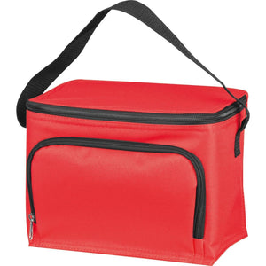 Koeltas van 210D polyester met voorvak 6663