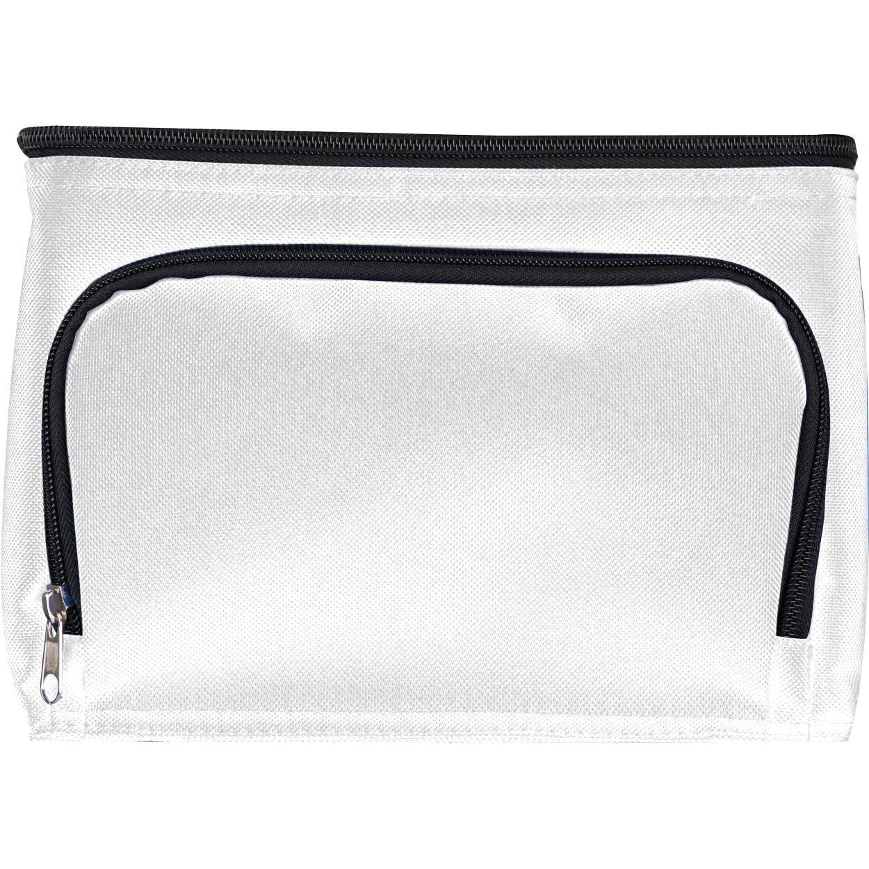 Koeltas van 210D polyester met voorvak sample