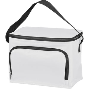 Koeltas van 210D polyester met voorvak 6666