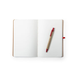 Notitieboek Esteka rood 2 kleuren