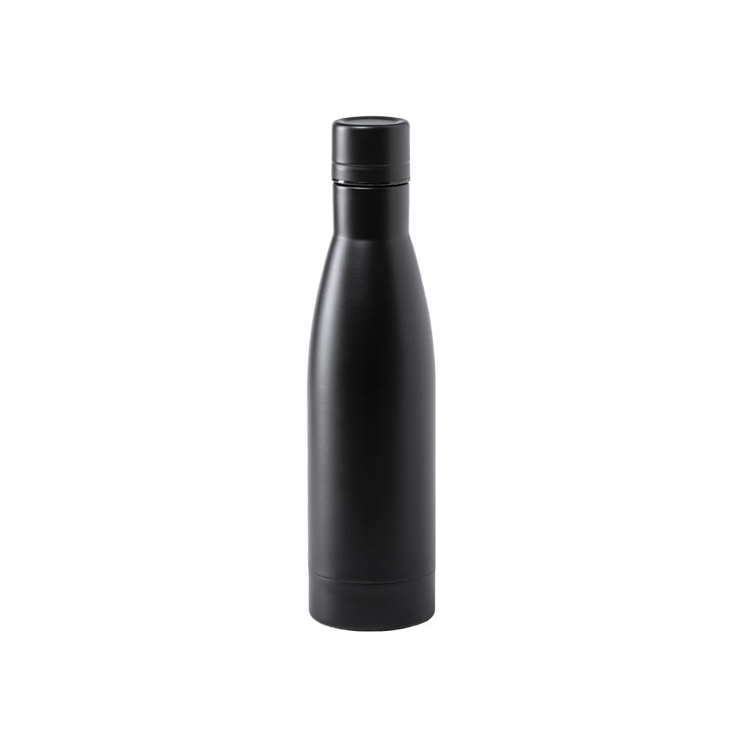 Geïsoleerde fles Kungel zwart 1 kleur