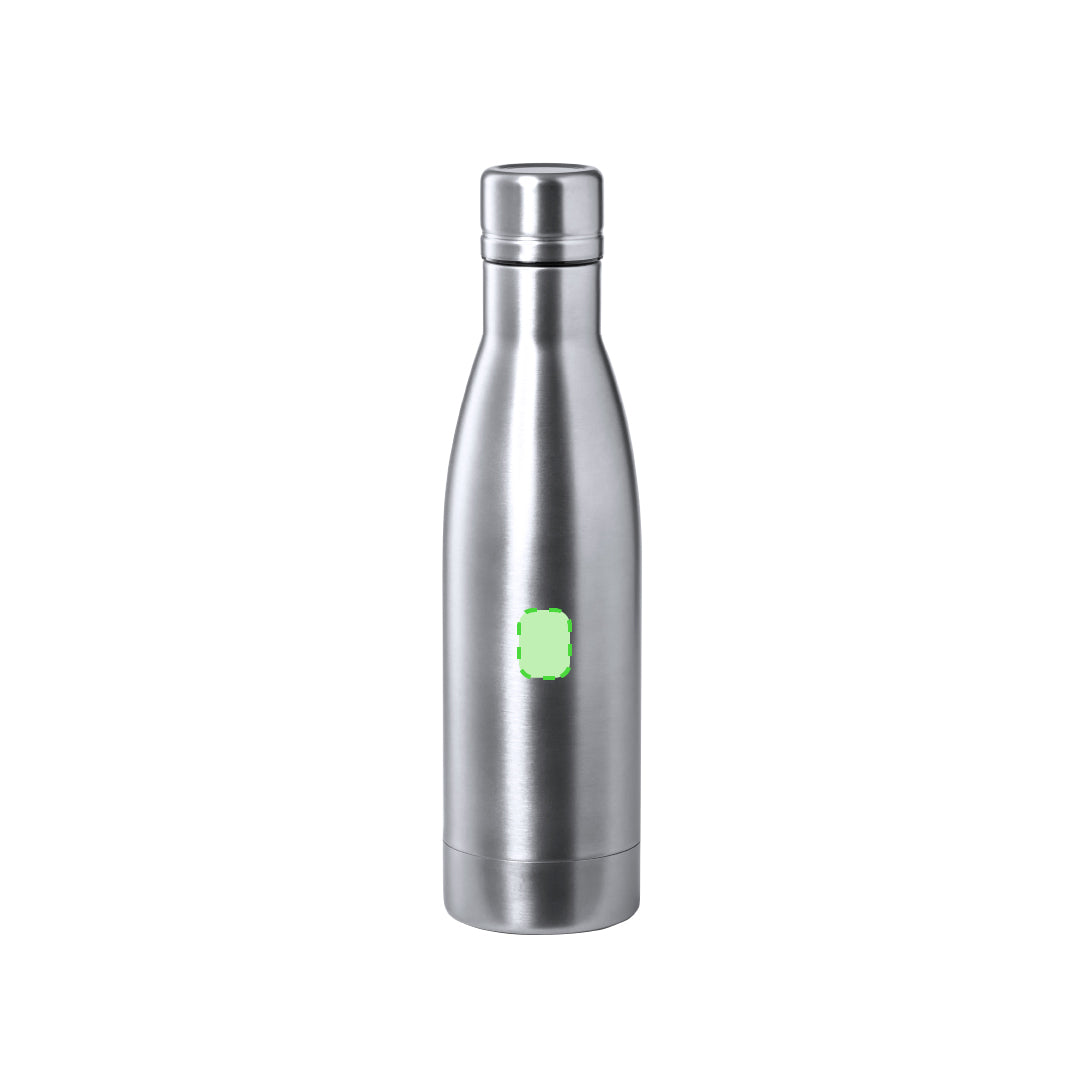Geïsoleerde fles Kungel wit 1 kleur
