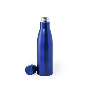 Geïsoleerde fles Kungel zilver 1 kleur