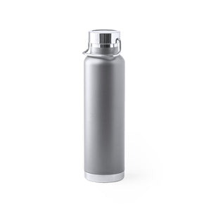 Geïsoleerde fles wit Graveren