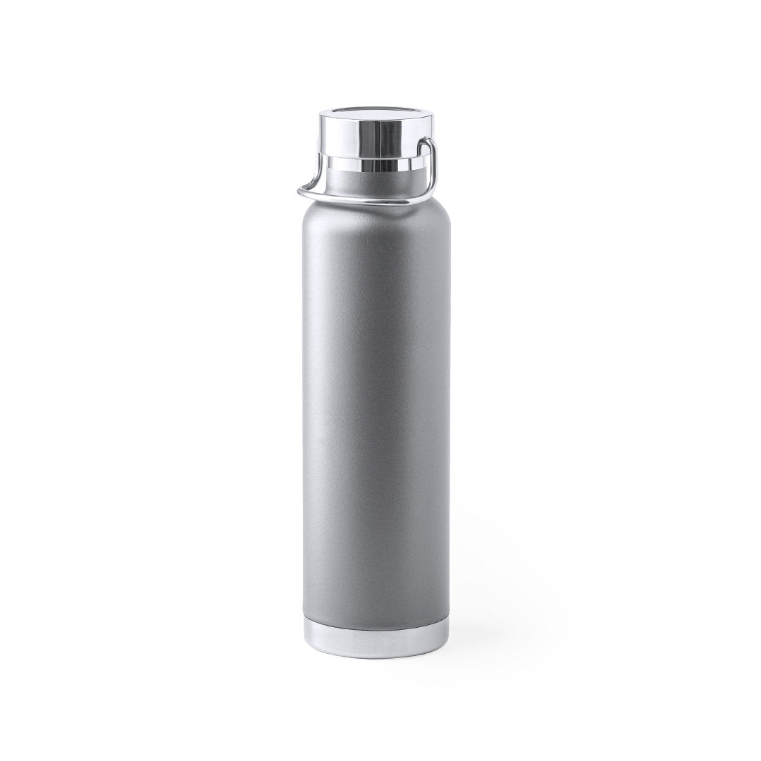 Geïsoleerde fles wit Graveren