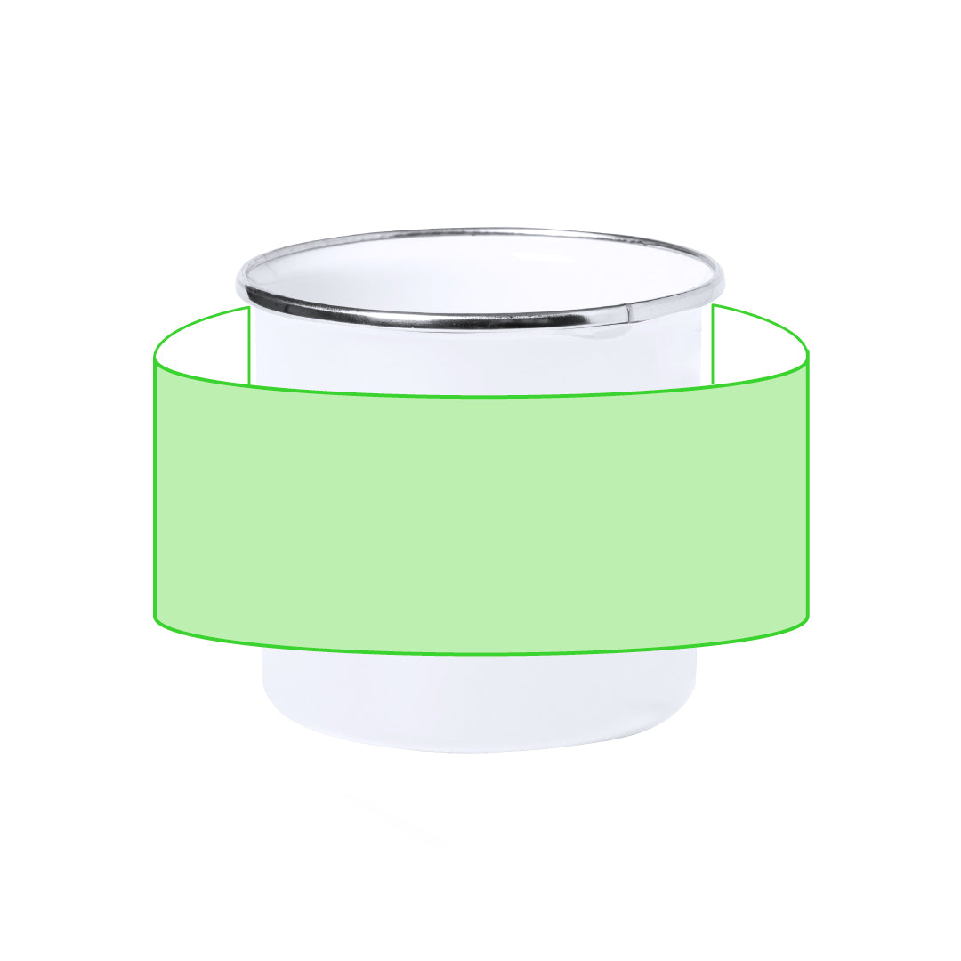 Mug Kirpal geel Graveren
