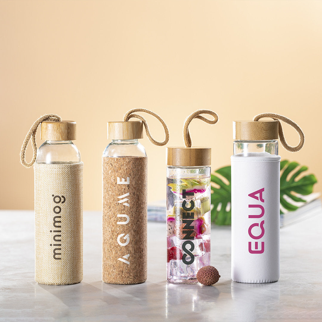 Fles Trupak transparant Graveren