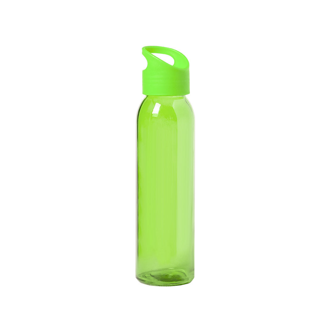 Fles Blik oranje onbedrukt