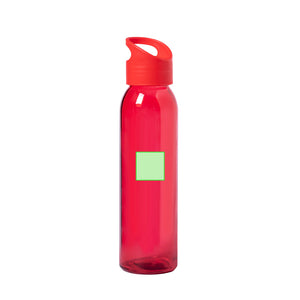 Fles Blik lichtgroen Graveren