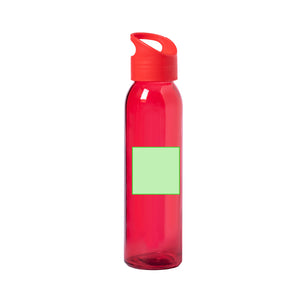 Fles Blik lichtgroen onbedrukt