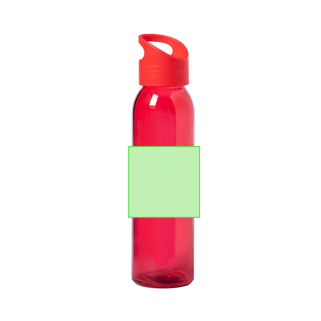 Fles Blik lichtgroen 1 kleur