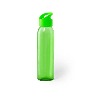 Fles Blik rood onbedrukt
