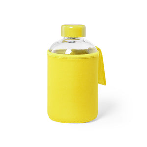 Fles flamber blauw onbedrukt