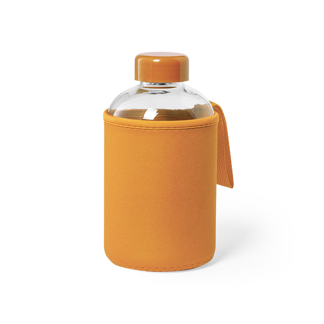 Fles flamber blauw 1 kleur