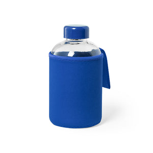 Fles flamber geel onbedrukt