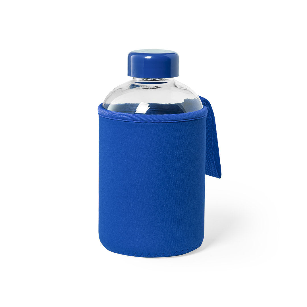 Fles flamber geel onbedrukt