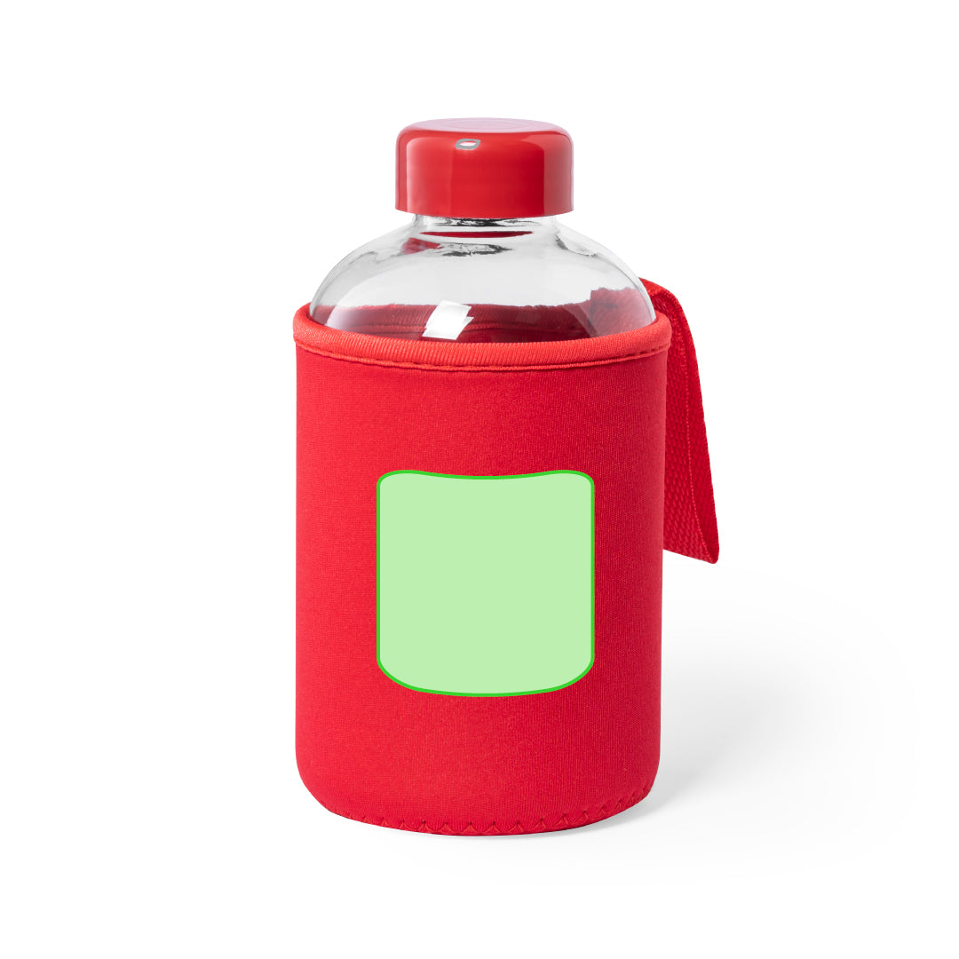 Fles flamber zwart Graveren