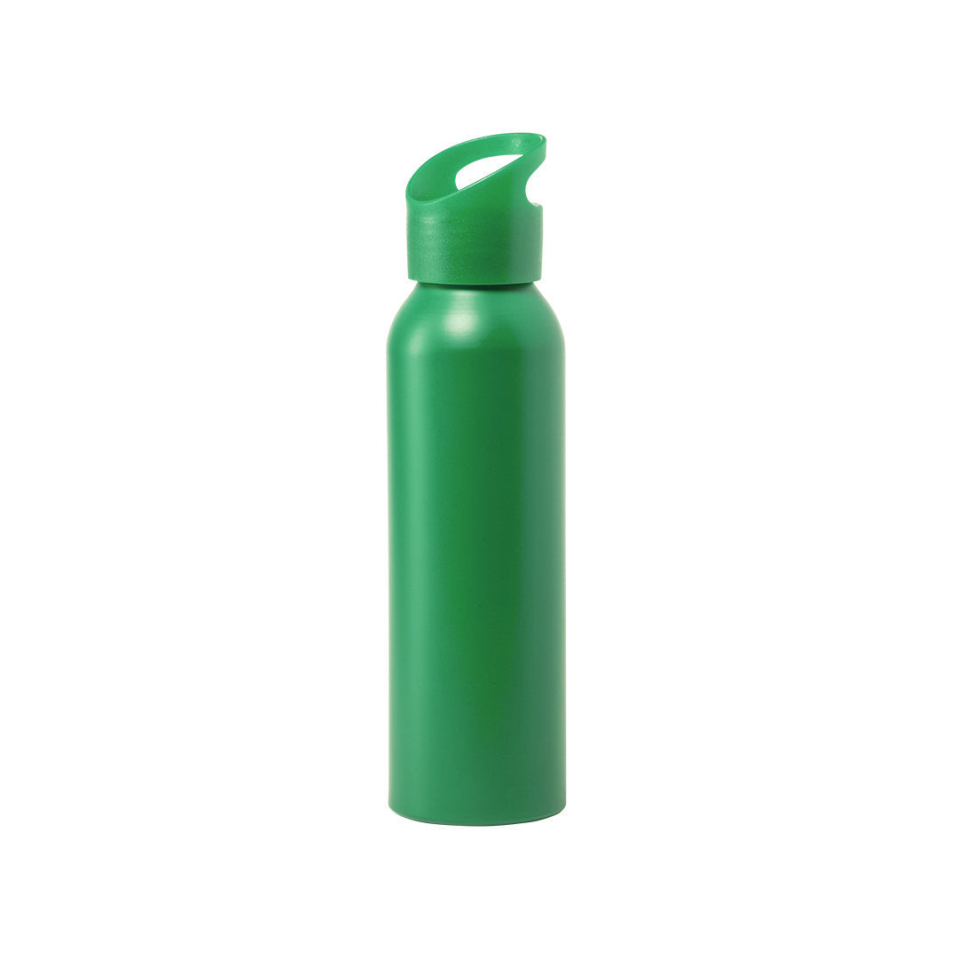 Fles Runtex blauw onbedrukt