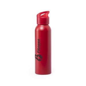Fles Runtex rood onbedrukt