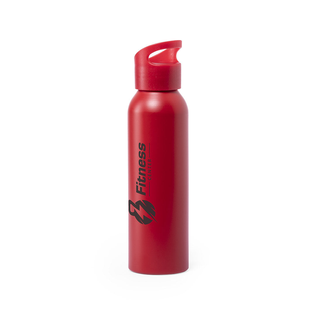 Fles Runtex rood onbedrukt