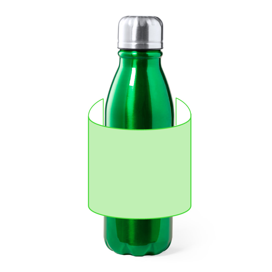 Fles Raican rood onbedrukt
