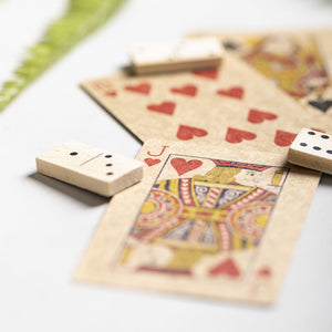 Spelset Halin beige Graveren