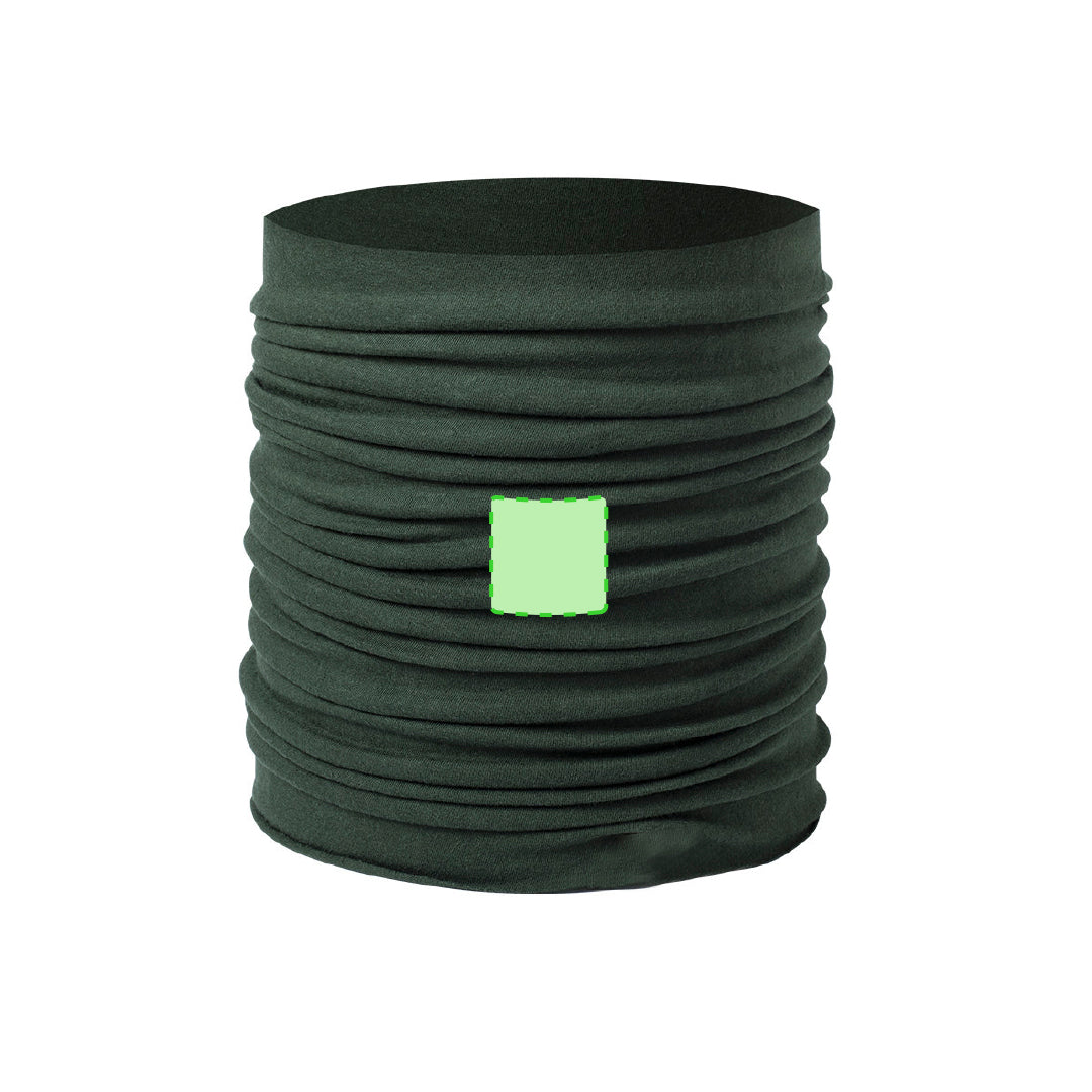 Sjaal Omega groen 1 kleur