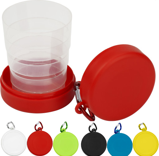 Opvouwbare drinkbeker bedrukken