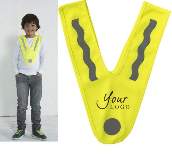 Kinder reflecterend vest bedrukken