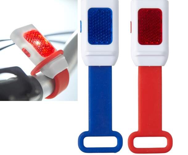 fietslampje met 4 LED lampjes bedrukken