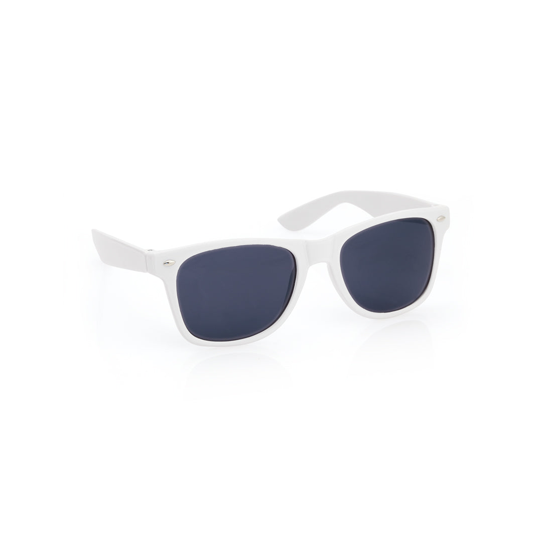 Zonnebril Xaloc wit 1 kleur