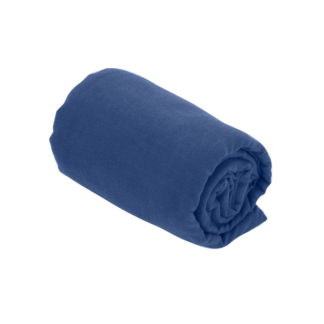 Absorberend handdoek Garen blauw onbedrukt