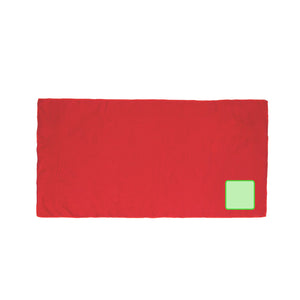 Absorberend handdoek Garen groen onbedrukt
