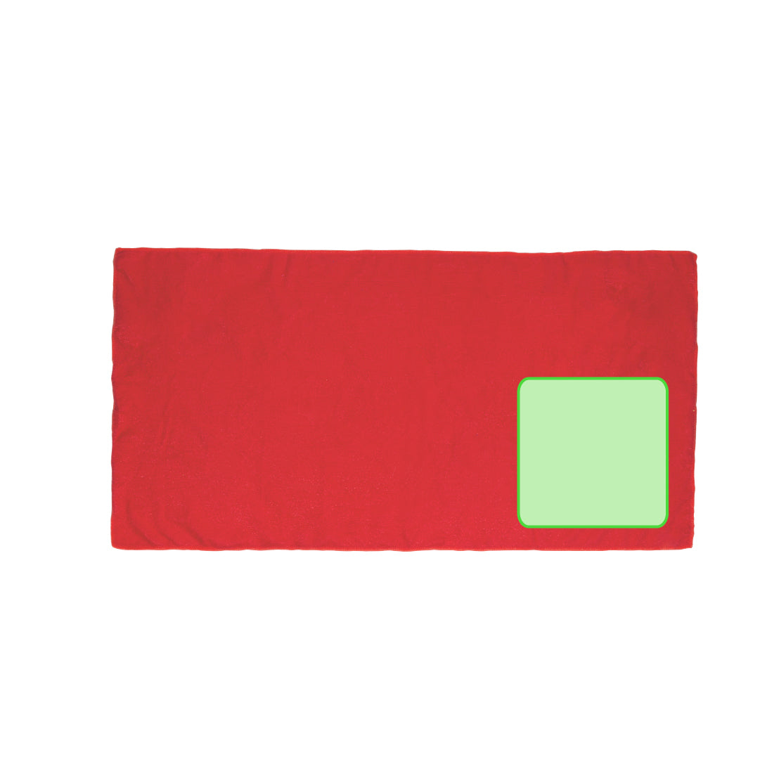 Absorberend handdoek Garen groen 1 kleur