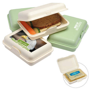 Biologische lunchbox / biologische boterdoos bedrukken
