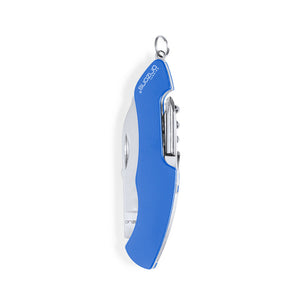 Multifunctioneel zakmes Klent blauw onbedrukt
