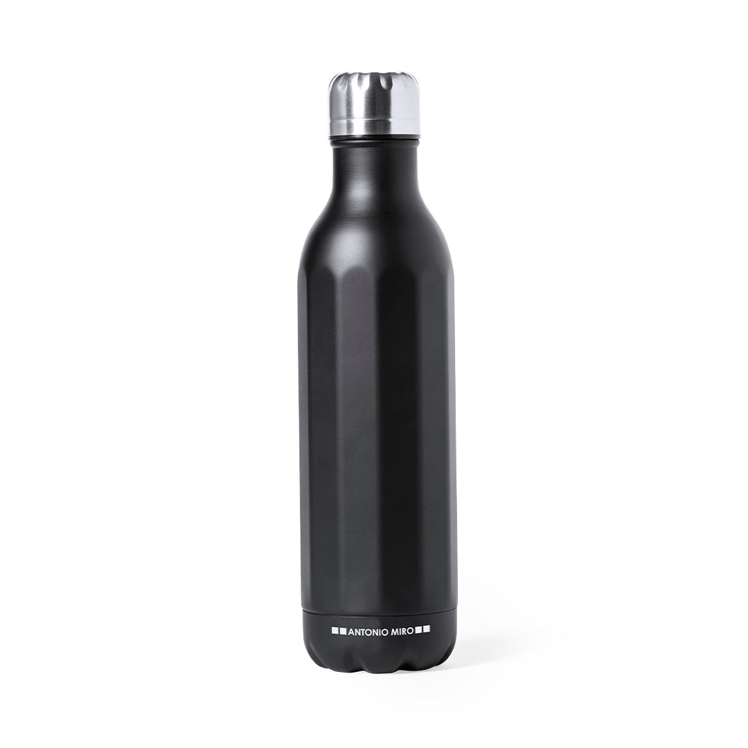 Fles Wilson zwart onbedrukt