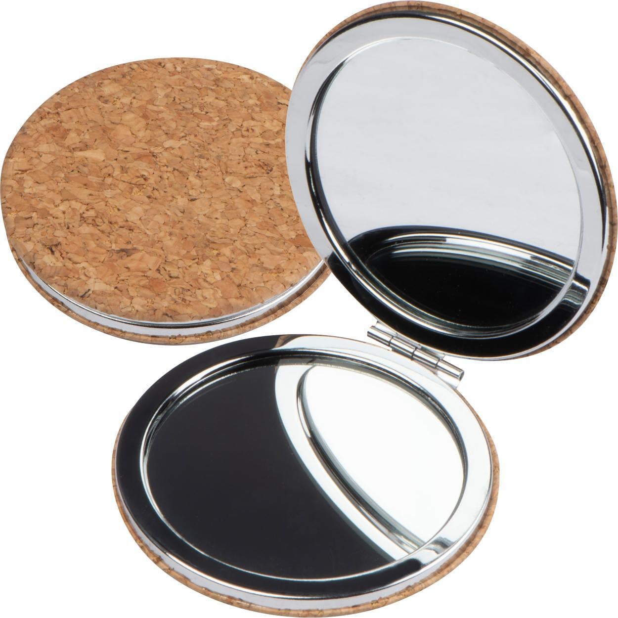 Make-up spiegeltje van kurk sample