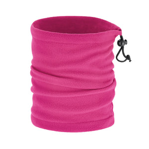 Sjaal en muts Articos fuchsia 1 kleur