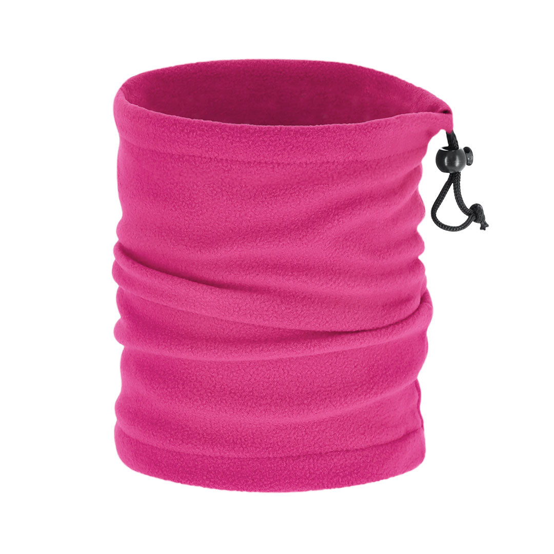 Sjaal en muts Articos fuchsia 1 kleur