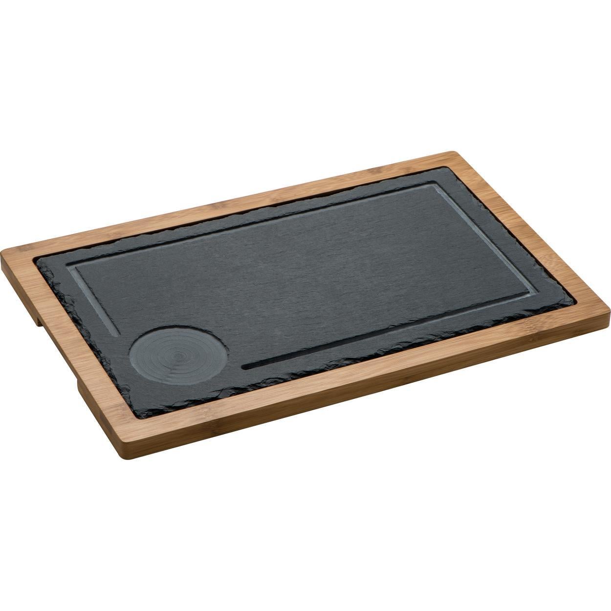 Dienblad van bamboe sample